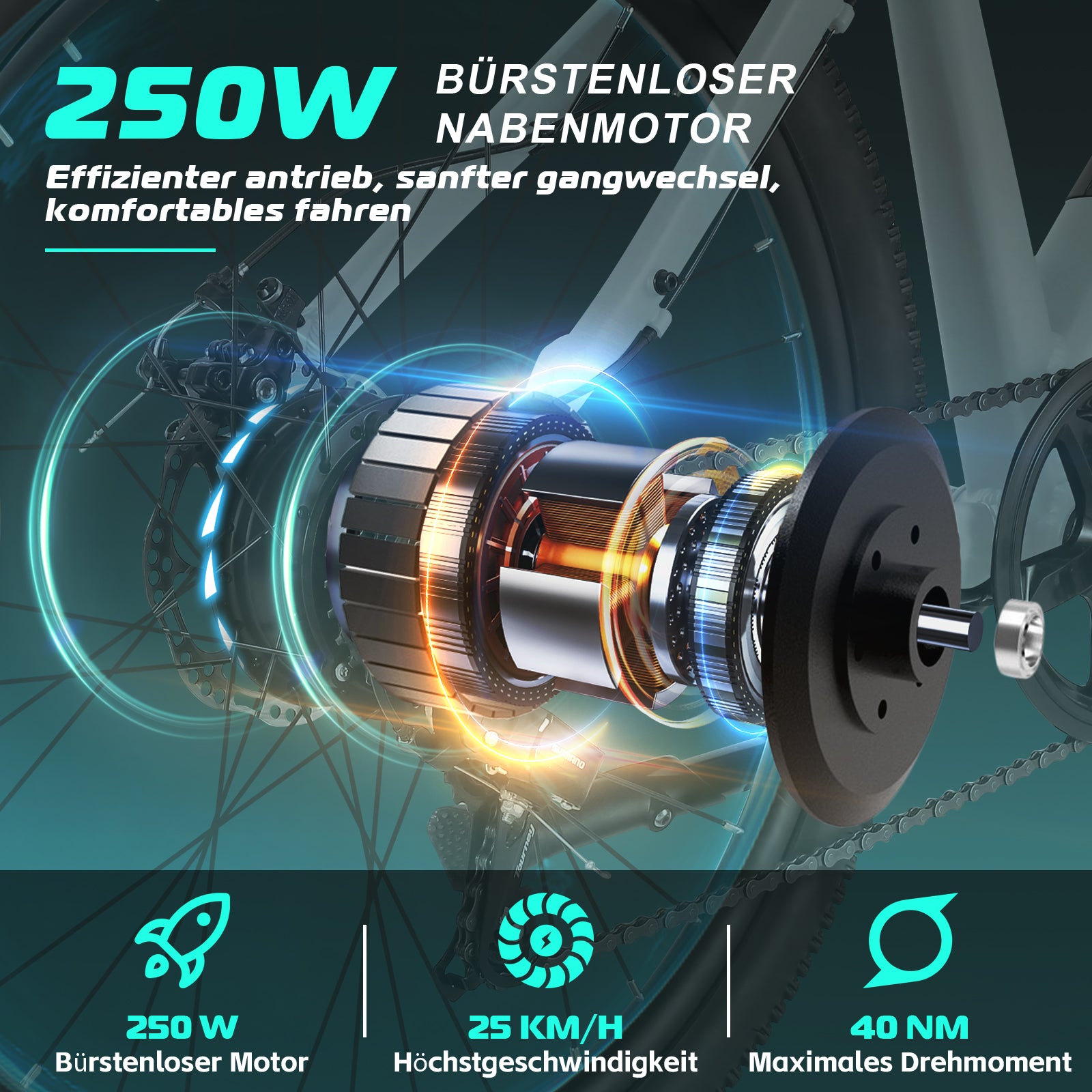 Vivi Electric Bike pendole Hardtail Electric Mountain Bike