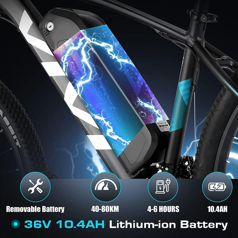 VIVI H7 27.5 Inch 250W European Electric Mountain Bike Commuter Bicycle - Viviebike